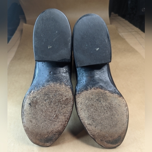 Lucchese Classics "Hugo" men's sz 9EEE black cherry/Burgundy brush off goat leat - Picture 14 of 14